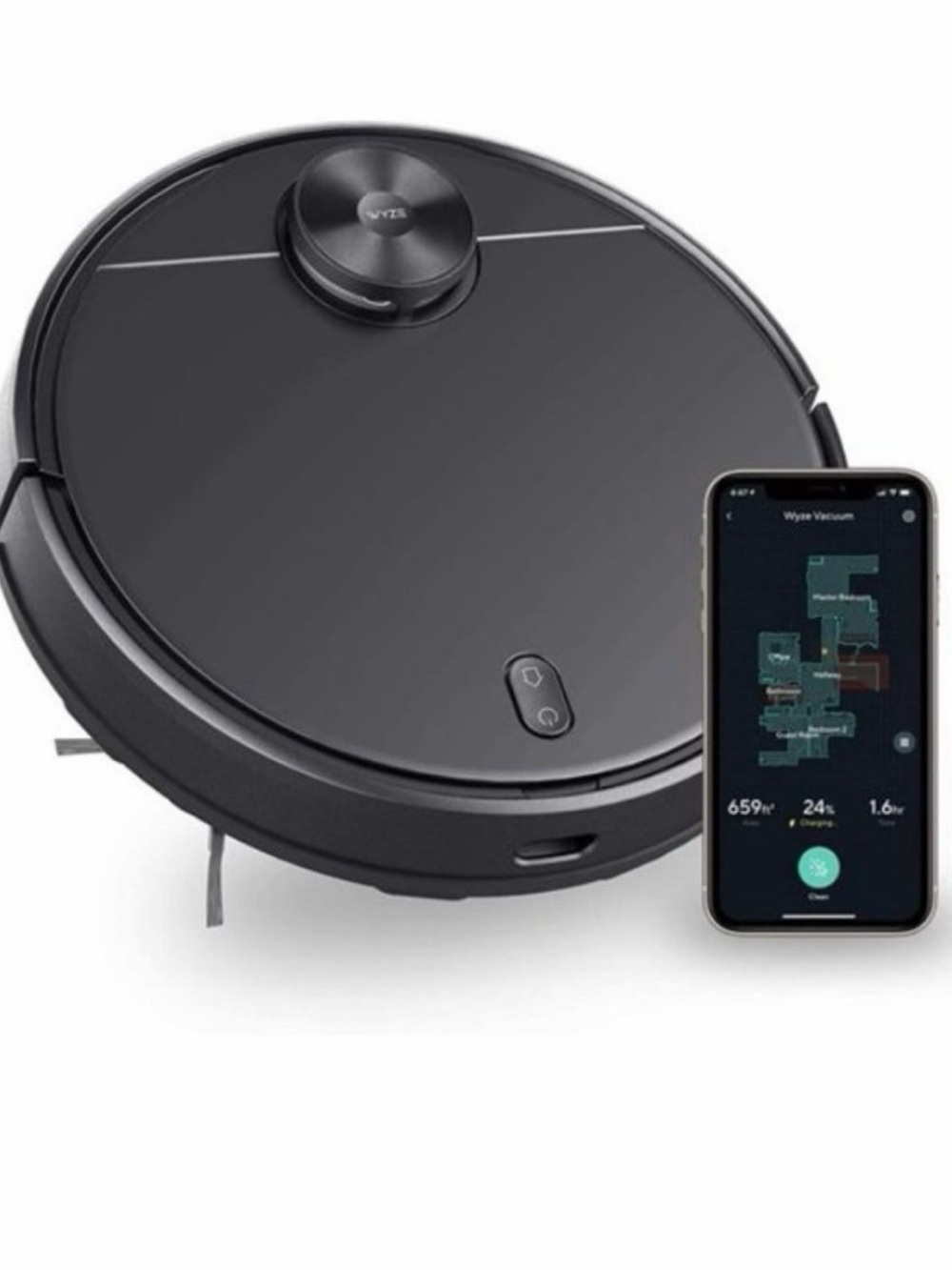 Wyze Robot Vacuum - Black